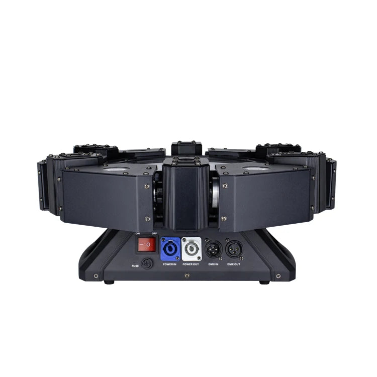 6 Eye Rgb 325 LED Beads Circle Controlled Strobe Moving Head Dj Light-5