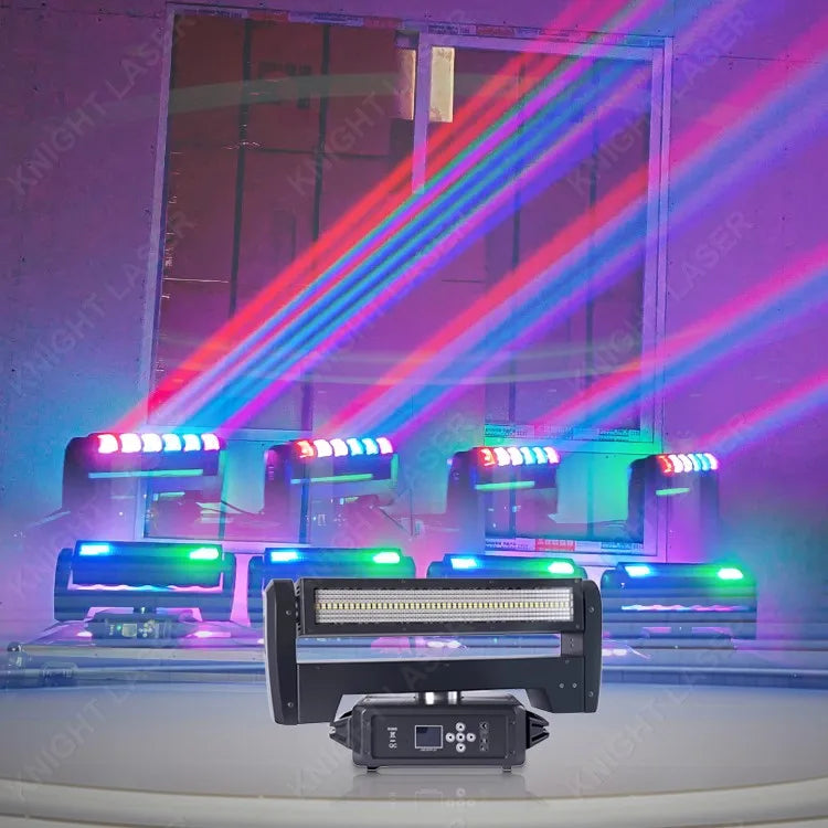 6x30w Double Sided Rgb Moving Head Led Party Beam Strobe Light-2