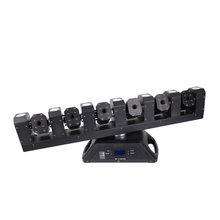 3w 6 Eyes Laser Moving Head with LED 7 Hole Disco Laser Stage Light-4