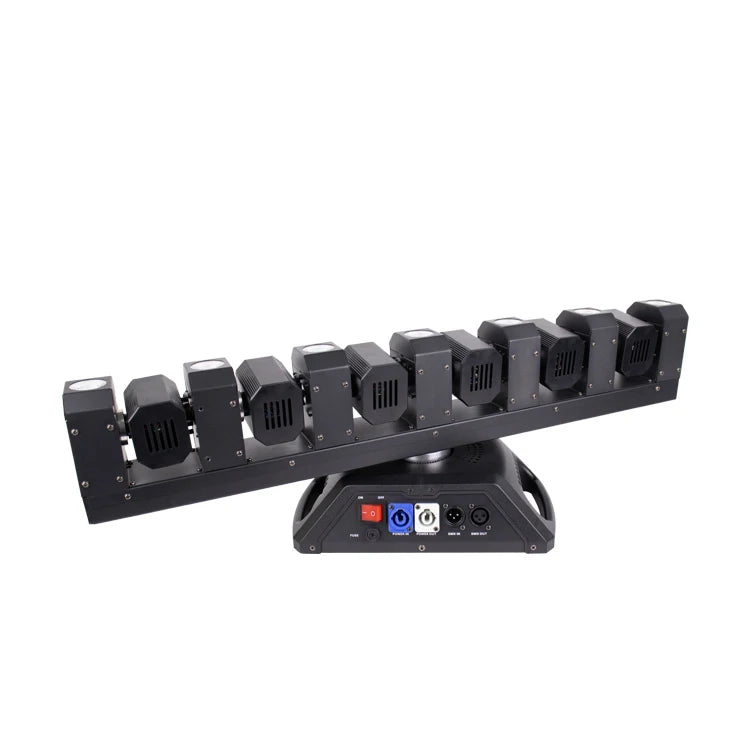 3w 6 Eyes Laser Moving Head with LED 7 Hole Disco Laser Stage Light-2